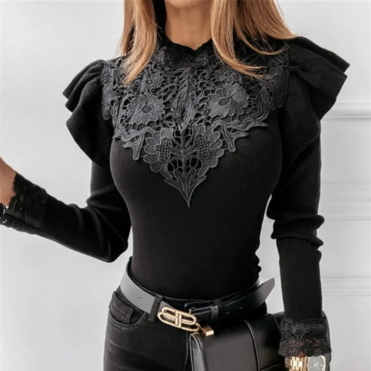 Elegant turtleneck sweater for women