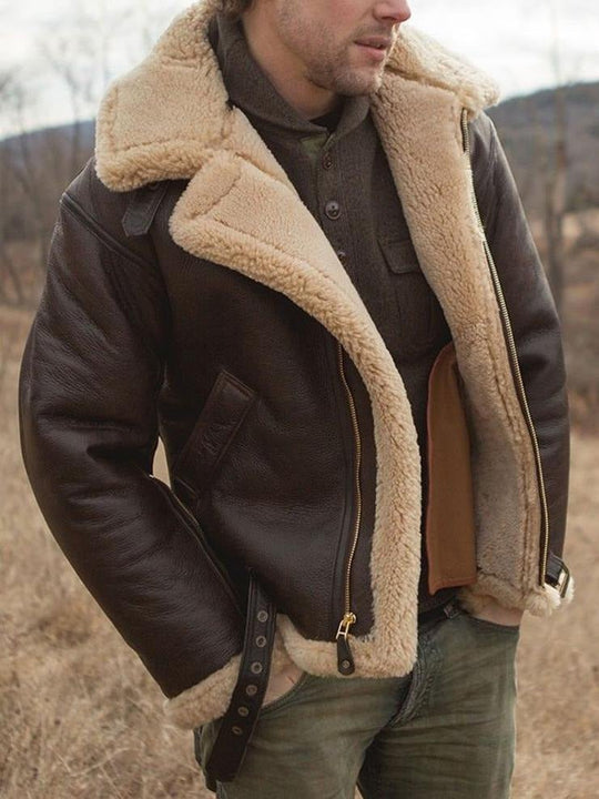 Maxwell - Shearling Leather Jacket