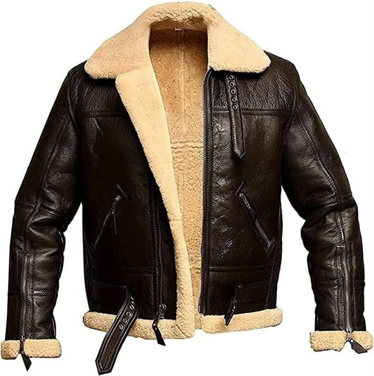 Maxwell - Shearling Leather Jacket